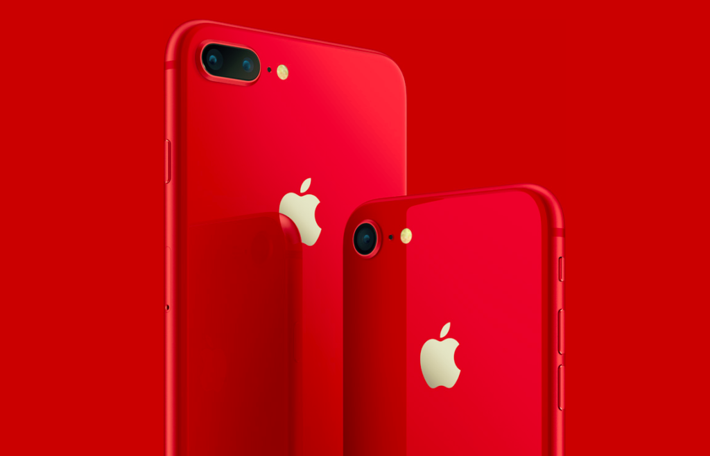 Apple почала продаж iPhone 8 та iPhone 8 Plus у червоному кольорі